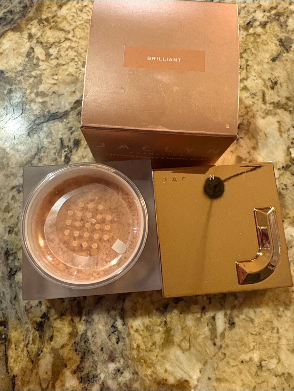Brilliant Loose Setting Powder - Rose Gold Shade by J